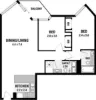 1012/333 Exhibition Street, Melbourne, Vic 3000-Floorplan