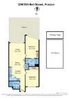 109/356 Bell Street, Preston, Vic 3072-Floorplan