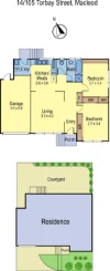 14/105 Torbay Street, Macleod VIC 3085-Floorplan