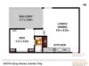 1417/6 Carey Street, Darwin City, NT 0800-Floorplan