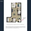 1702/510 St Pauls Terrace, Bowen Hills, Qld 4006-Floorplan