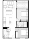 203/412-421 Macaulay Rd, Kensington, Vic 3031-Floorplan