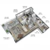 2406/118 Parkside Circuit, Hamilton, Qld 4007-Floorplan