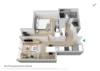 2614/70 Southbank Boulevard, Southbank, Vic 3006-Floorplan