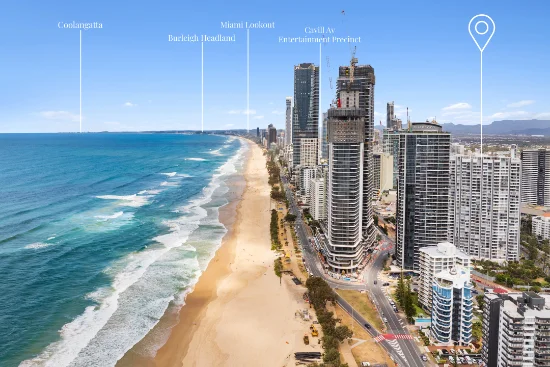 2702/3422 Surfers Paradise Boulevard, Surfers Paradise, Qld 4217 - For Sale