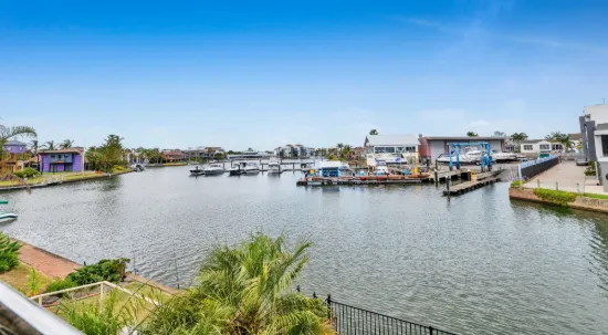 Secure Gated Waterfront Living with Private Mooring