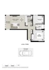 3A/10 Abbott Street, Cammeray, NSW 2062-Floorplan