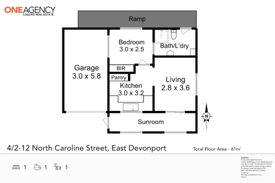 4/2-12 North Caroline Street, East Devonport, Tas 7310-Image