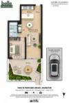 4104/18 Parkside Circuit, Hamilton, Qld 4007-Floorplan