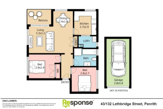 43/132 Lethbridge Street, Penrith, NSW 2750-Image