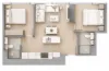 4901/462 Elizabeth St, Melbourne, Vic 3000-Floorplan