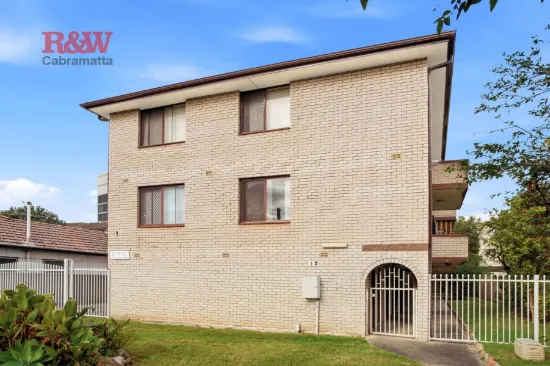 5/12 Pevensey Street, Canley Vale, NSW 2166