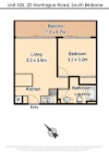 625/20 Montague Road, South Brisbane, Qld 4101-Floorplan