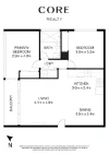 806/483 Swanston Street, Melbourne, Vic 3000-Floorplan
