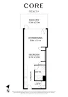 806a/155 Franklin Street, Melbourne, Vic 3000-Floorplan
